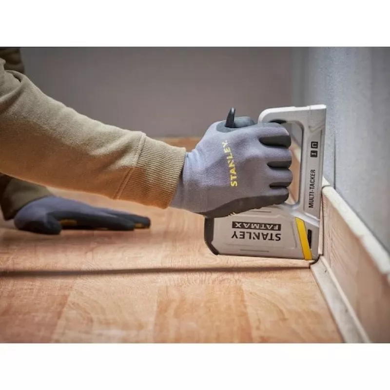 Stanley FMHT70443-0 FatMax Light Duty Staple Gun - Melns, Sudrabs, Dzeltens
