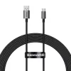 Baseus Superior 100W USB to USB-C kabelis 2m Melns