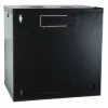 EFB Elektronik EFB 19 collu sienas montāžas korpuss 12U, fiksēts, 1 daļa, RAL 9005, dziļums 450 mm