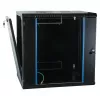 EFB Elektronik EFB 19 collu sienas montāžas korpuss 12U, fiksēts, 1 daļa, RAL 9005, dziļums 450 mm