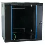 EFB Elektronik EFB 19 collu sienas montāžas korpuss 12U, fiksēts, 1 daļa, RAL 9005, dziļums 450 mm