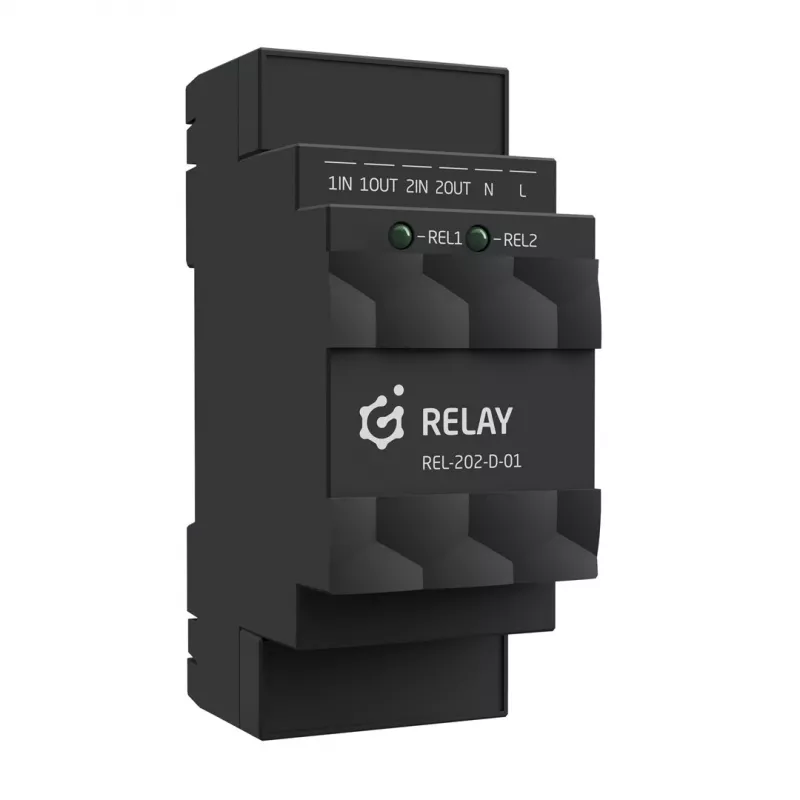 GRENTON Relay Output Module (2 Output) DIN Rail Mounting TF-BUS