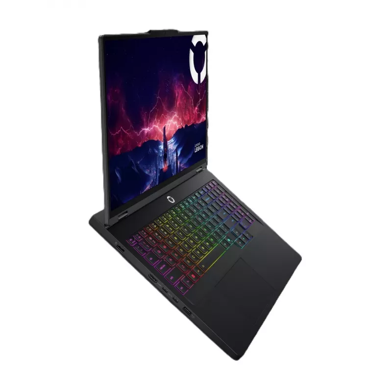 Lenovo Legion Pro 5 16ADR10 AMD Ryzen 7 8745HX Laptop 40,6 cm (16) WQXGA 32 GB DDR5-SDRAM 1 TB SSD NVIDIA GeForce RTX 5060 Wi-Fi 6 (802.11ax) NoOS Melns