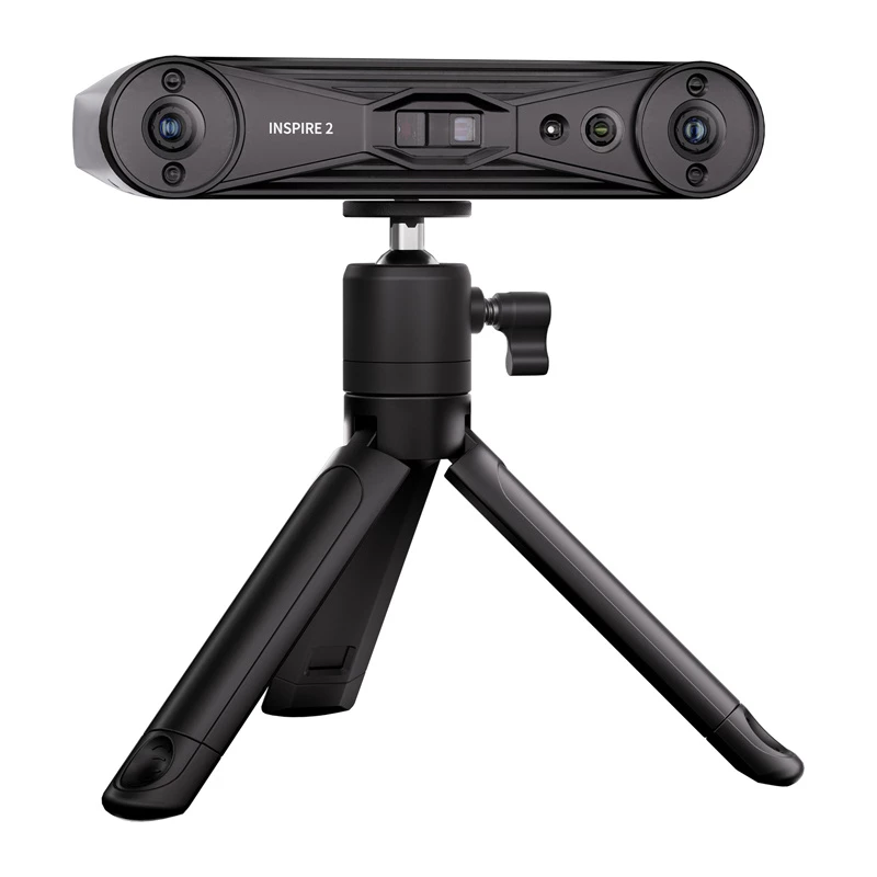 Revopoint Inspire 2 Standard Edition 3D skeneris - Rokas un galddators, divasu infrasarkanā strukturētā gaisma, 0,05 mm precizitāte, 24 bitu krāsa