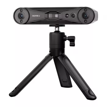 Revopoint Inspire 2 Standard Edition 3D skeneris - Rokas un galddators, divasu infrasarkanā strukturētā gaisma, 0,05 mm precizitāte, 24 bitu krāsa