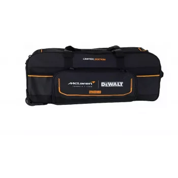 DEWALT McLaren F1 Team Pro TSTAK Mobilā instrumentu glabāšanas kaste ar riteņiem, 55L, Melna