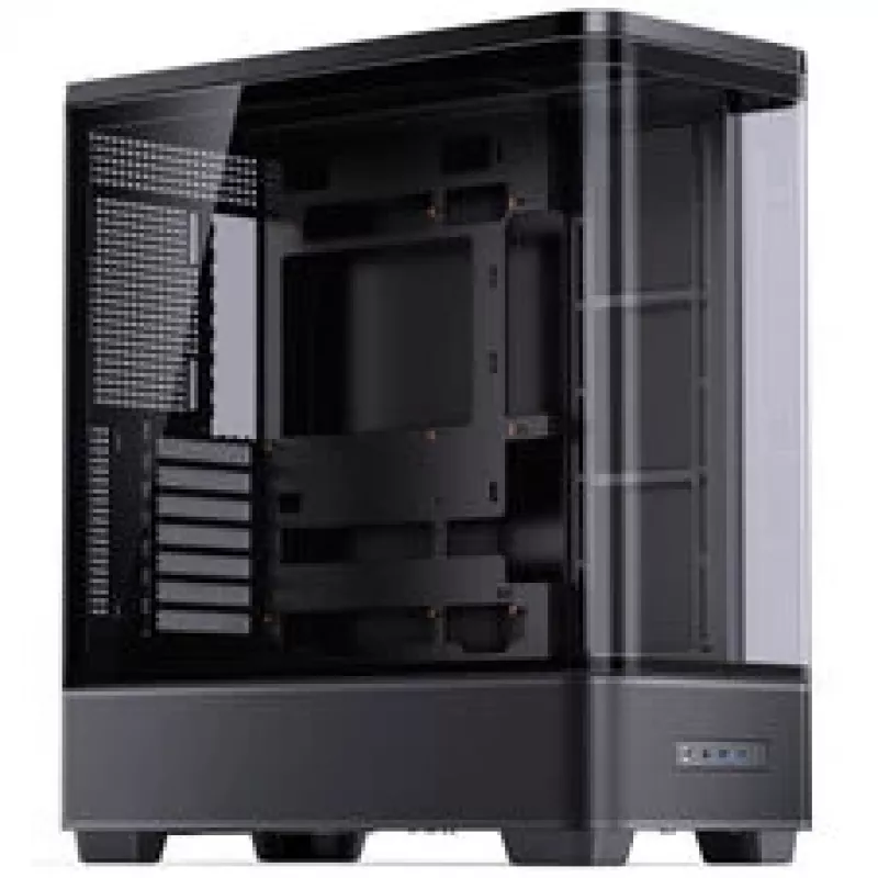 Jonsbo TK-5 Midi-Tower, ATX, Rūdīts stikls - Melns