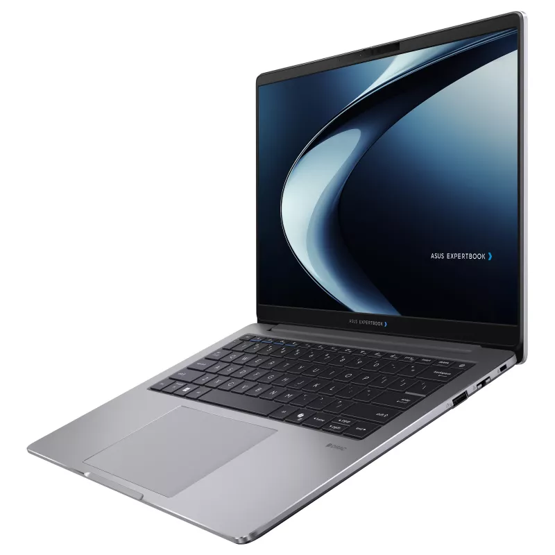 ASUS ExpertBook PM5 PM5406CGA-NZ0035X biznesa portatīvais dators, AMD Ryzen AI 9 HX 470, 14 collu WQXGA, 64GB DDR5, 1TB SSD, Windows 11 Pro, vācu QWERTZ tastatūra
