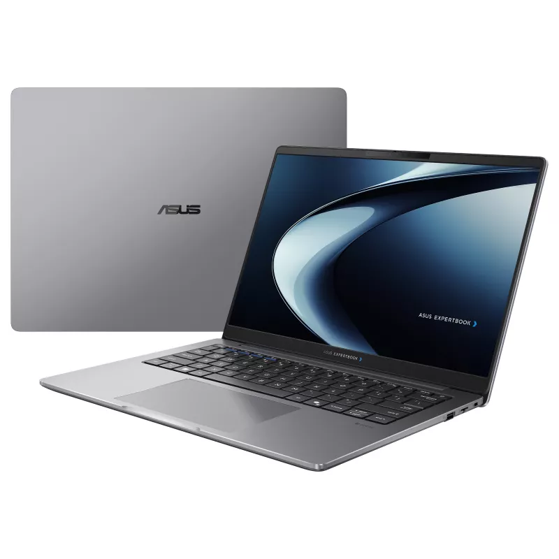 ASUS ExpertBook PM5 PM5406CGA-NZ0035X biznesa portatīvais dators, AMD Ryzen AI 9 HX 470, 14 collu WQXGA, 64GB DDR5, 1TB SSD, Windows 11 Pro, vācu QWERTZ tastatūra