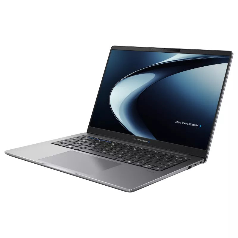 ASUS ExpertBook PM5 PM5406CGA-NZ0035X biznesa portatīvais dators, AMD Ryzen AI 9 HX 470, 14 collu WQXGA, 64GB DDR5, 1TB SSD, Windows 11 Pro, vācu QWERTZ tastatūra