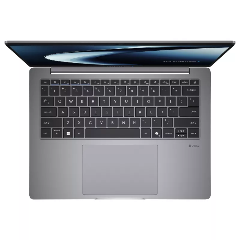 ASUS ExpertBook PM5 PM5406CGA-NZ0035X biznesa portatīvais dators, AMD Ryzen AI 9 HX 470, 14 collu WQXGA, 64GB DDR5, 1TB SSD, Windows 11 Pro, vācu QWERTZ tastatūra