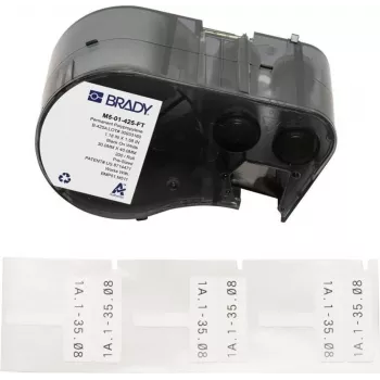 Brady BMP51 M511 Polipropilēna karodziņu etiķetes kabeļiem un vadiem (M5-01-425-FT)