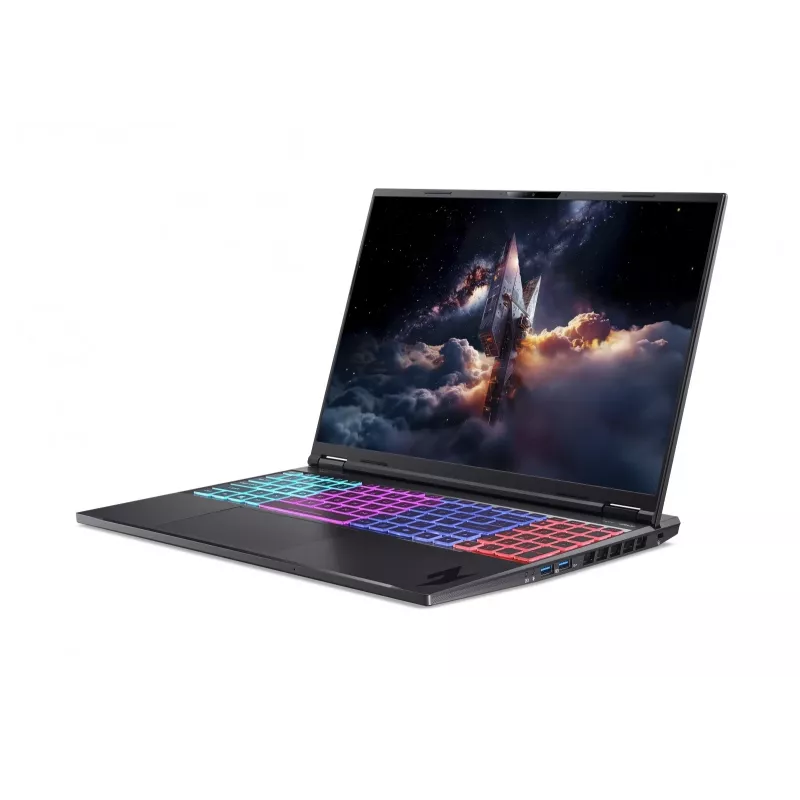 Acer Nitro 16 AI AN16-61-R3U5 spēļu klēpjdators, 16 collu WQXGA IPS 180Hz, AMD Ryzen AI 9 365, 32GB DDR5, 1TB SSD, GeForce RTX 5070 Ti, Windows 11 Pro