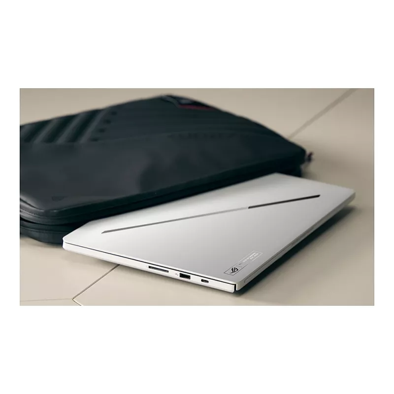 ASUS ROG Zephyrus G14 GU405AR-SY044W spēļu klēpjdators, 14 collu 3K OLED 120Hz, Intel Core Ultra 9 386H, 64GB LPDDR5x, 2TB SSD, GeForce RTX 5070 Ti 12GB, Windows 11 Home, vācu QWERTZ tastatūra