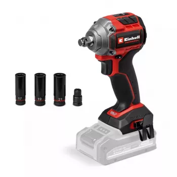 Einhell TP-CW 18/260-C 2700 RPM Sarkana bezvadu triecienuzgriežņu atslēga (bez akumulatora)