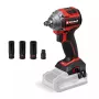 Einhell TP-CW 18/260-C 2700 RPM Sarkana bezvadu triecienuzgriežņu atslēga (bez akumulatora)