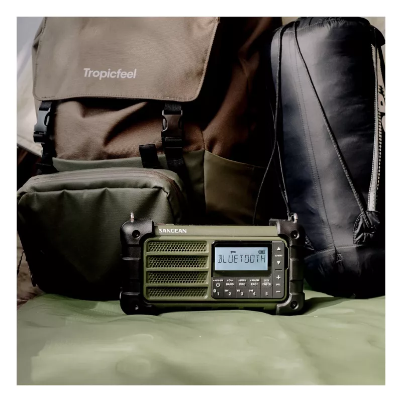 Sangean MMR-99 AM/FM Portable Emergency Radio Forest Green