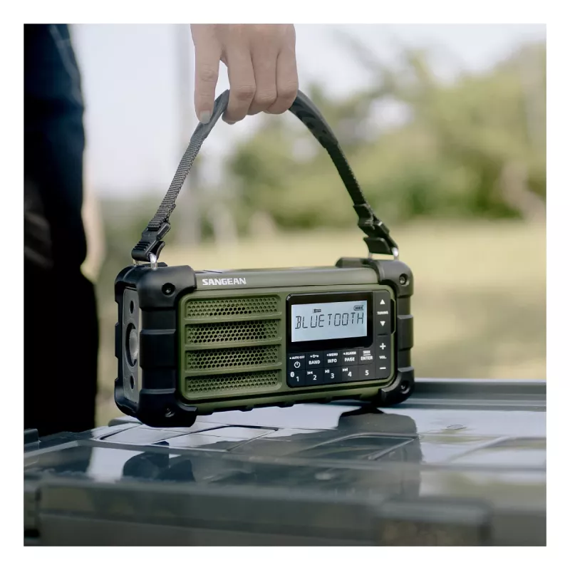 Sangean MMR-99 AM/FM Portable Emergency Radio Forest Green