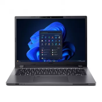 Acer TravelMate P2 TMP214-55-G2-TCO 14 inch WUXGA klēpjdators - Intel Core i5-1345U - 16GB DDR4 - 512GB SSD - Windows 11 Pro - tērauda pelēks