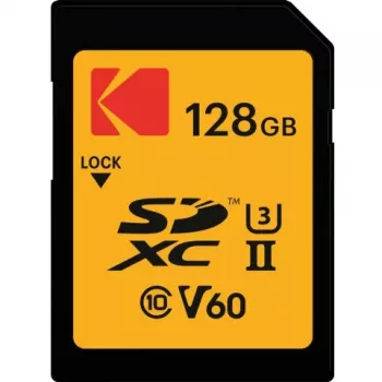Kodak SDXC 128GB UHS-II U3 V60 Ultra Pro atmiņas karte