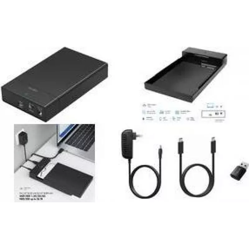 LogiLink UA0460 Ārējais HDD korpuss 3.5 inch SATA USB 3.0