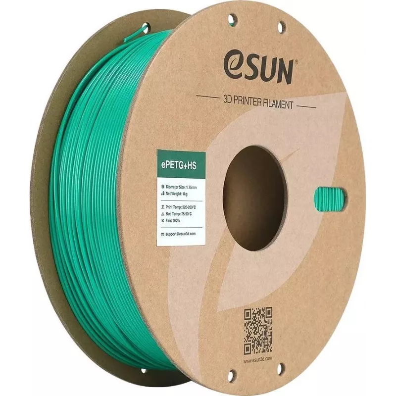 ESUN ePETG+ High Speed 1.75mm Solid Green 1kg