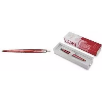 Parker Jotter SE London Lodīšu pildspalva Vidējs gals Zila tinte Nerūsējošais tērauds