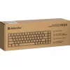 Defender VEXX GK-084 mehāniskā spēļu tastatūra, 75% izkārtojums, Outemu Red slēdži, balta