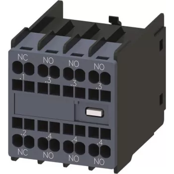 Siemens SIRIUS 3RH2911-2HA31 Palīgkontaktu bloks 3NO+1NC Skrūvju spailes Priekšējā montāža