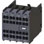Siemens SIRIUS 3RH2911-2HA31 Palīgkontaktu bloks 3NO+1NC Skrūvju spailes Priekšējā montāža