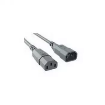 Bachmann pagarinātāja kabelis IEC C14 uz C13 1,0 m pelēks (356.902)
