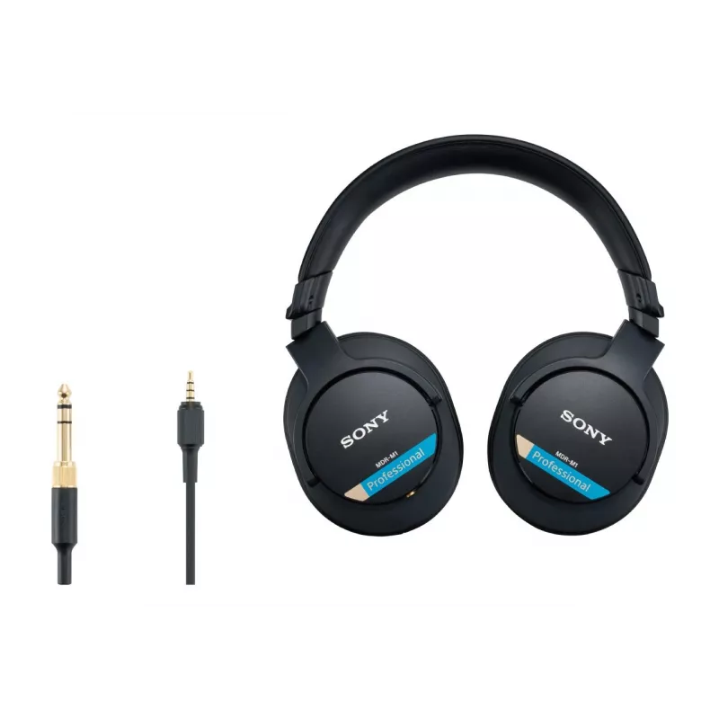 Sony MDR-M1 Slēgtās studijas austiņas - Melna