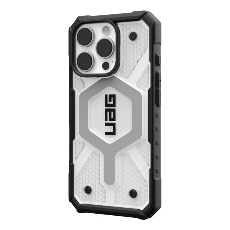 Urban Armor Gear 114464114343 Mobilā telefona maciņš 16 cm (6,3 inch) Vāciņš Melns, Pelēks, Balts