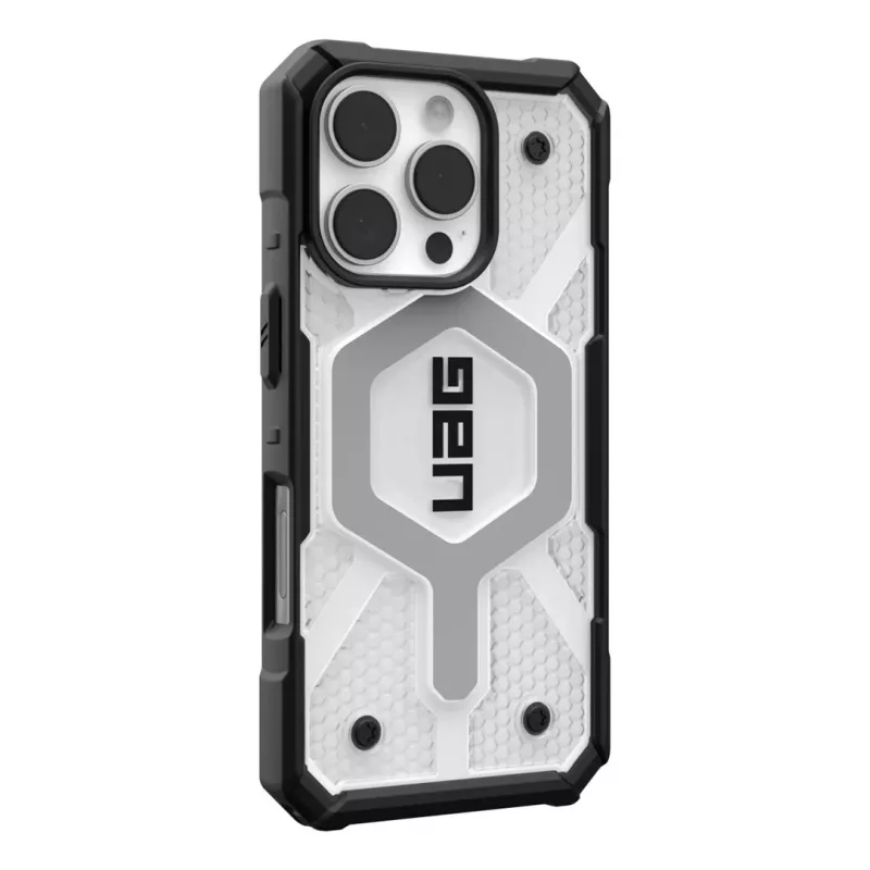 Urban Armor Gear 114464114343 Mobilā telefona maciņš 16 cm (6,3 inch) Vāciņš Melns, Pelēks, Balts