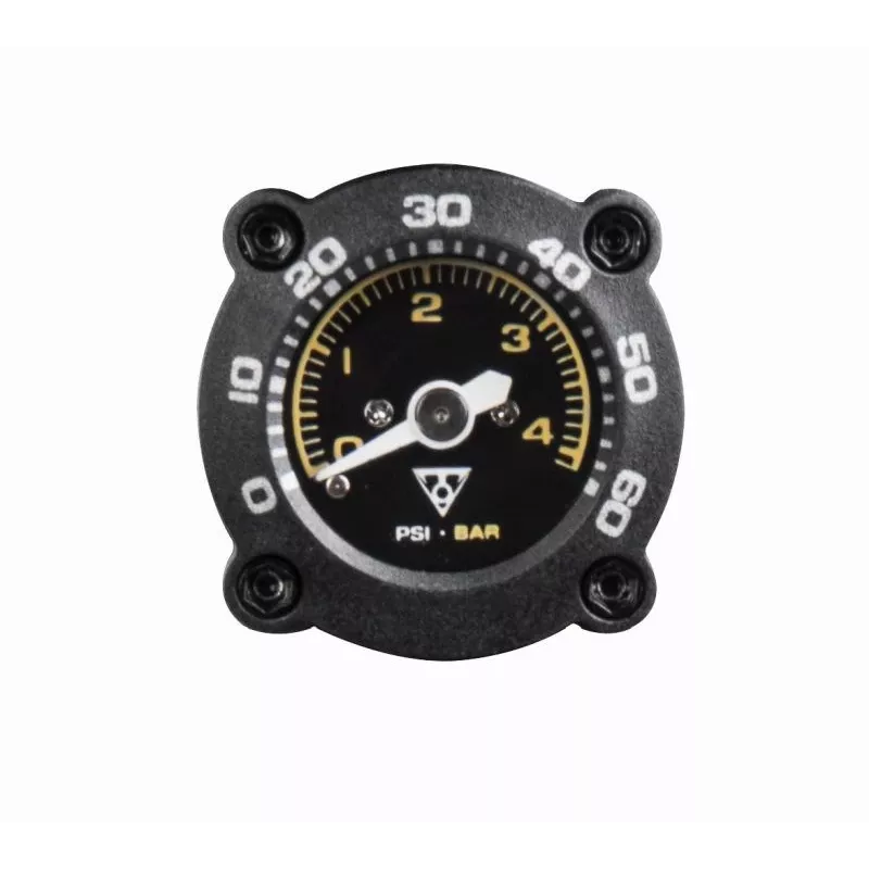 TOPEAK Mountain DA G Dual Action Mini Hand Pump with Pressure Gauge