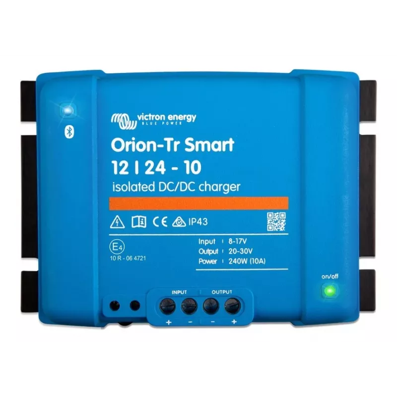 Victron Energy Orion-Tr Smart 12/24-10A Izolēts DC-DC Lādētājs (240 W)