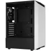 Aerocool Bionic V1 Midi-Tower, RGB, Rūdīts stikls - Melns/Balts