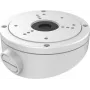 Hikvision DS-1281ZJ-S Savienojuma kārba kupola/turret kamerām, balta, alumīnija sakausējums
