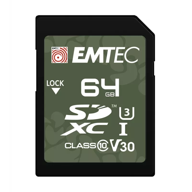 EMTEC SDXC 64GB UHS-I U3 V30 Outdoor Memory Card