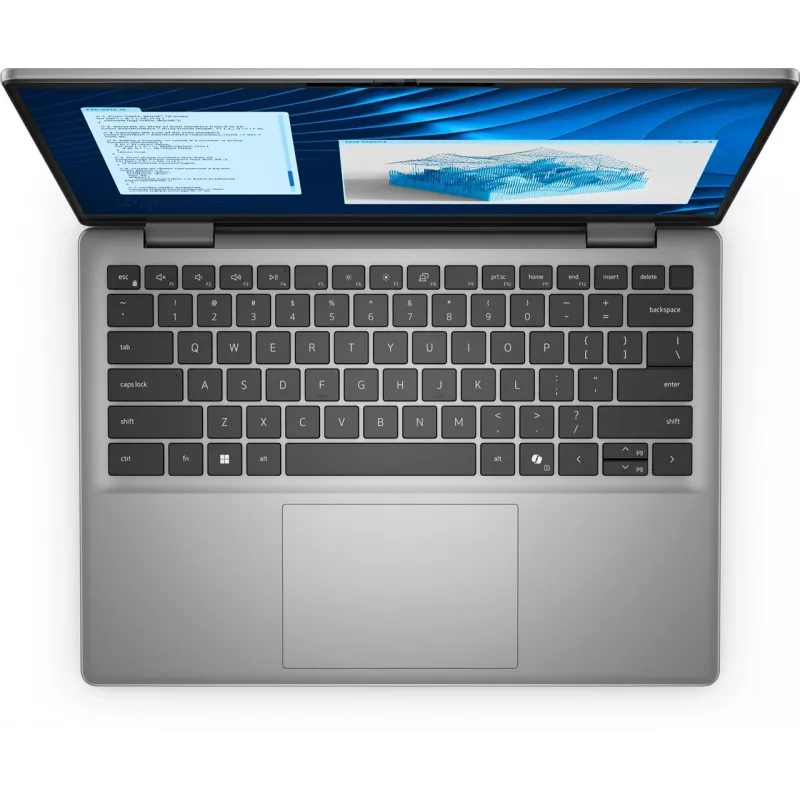 Dell Latitude 5455 Notebook, Snapdragon X Plus X1P-42-100, 16GB RAM, 512GB SSD, 14.0 inch FHD+ Displejs, Qualcomm Adreno Graphics, Pirkstu nospiedumu lasītājs, FHD IR kamera, Apgaismota tastatūra, Windows 11 Pro, 3 gadu ProSupport
