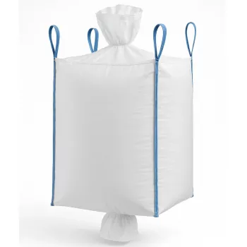EXTRALINK Big Bag U+2 90x90x160cm 1000kg ar iztukšošanas atveri