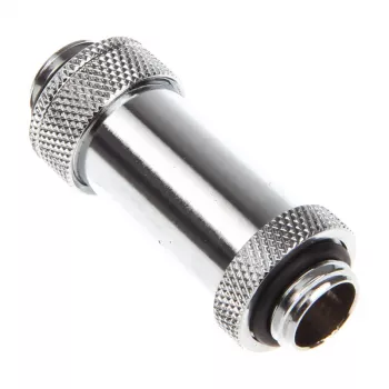 Bitspower Aqua-Pipe II (41-69mm) rezervuāriem - G1/4 vītne, spīdīgs sudrabs