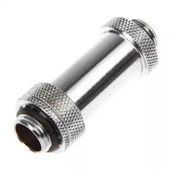 Bitspower Aqua-Pipe II (41-69mm) rezervuāriem - G1/4 vītne, spīdīgs sudrabs