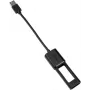 Targus USB-C uz USB-A 3.0 adaptera kabelis 10 cm Melns