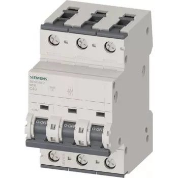 SIEMENS MCB 40A 3-Pole C 5SY4340-7