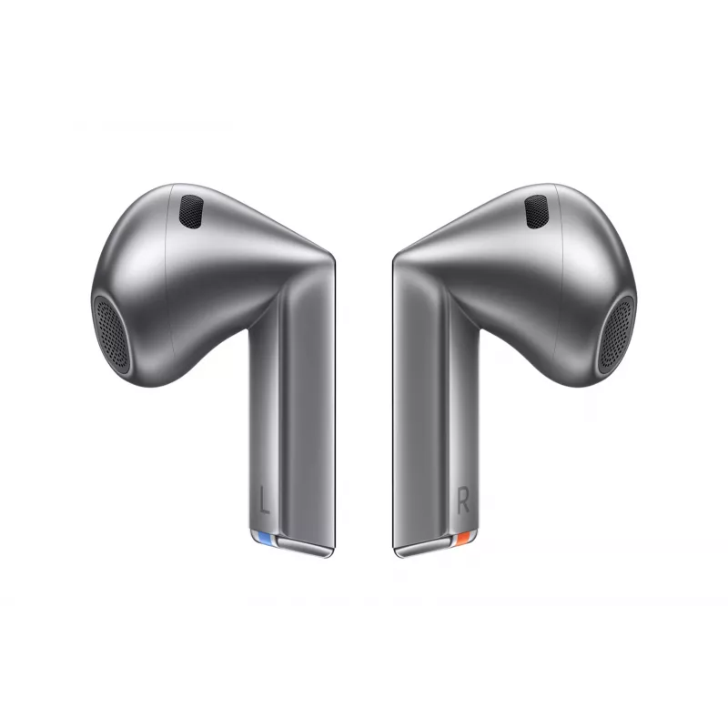Samsung Galaxy Buds3 True Wireless Stereo (TWS) In-Ear Headset ar aktīvo trokšņu slāpēšanu, Bluetooth 5.4, IP57, sudraba