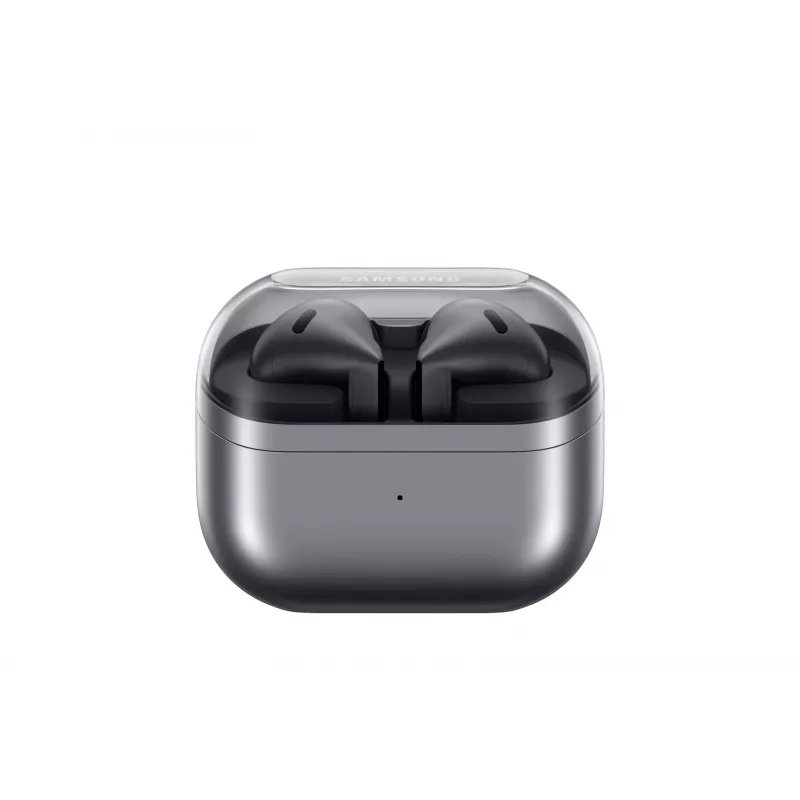Samsung Galaxy Buds3 True Wireless Stereo (TWS) In-Ear Headset ar aktīvo trokšņu slāpēšanu, Bluetooth 5.4, IP57, sudraba