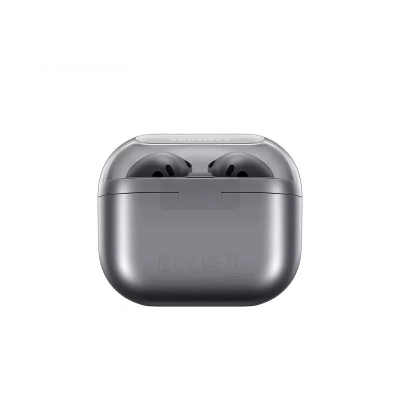 Samsung Galaxy Buds3 True Wireless Stereo (TWS) In-Ear Headset ar aktīvo trokšņu slāpēšanu, Bluetooth 5.4, IP57, sudraba