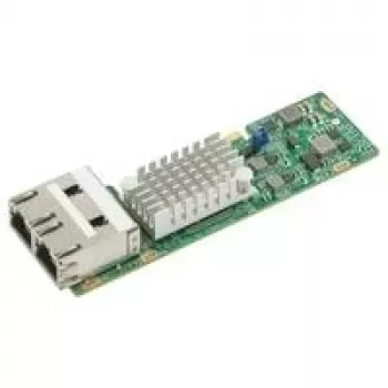Supermicro AOC-CTGS-I2T-O Dual-Port 10GBASE-T PCI Express 2.1 x8 tīkla interfeisa karte (Low Profile)