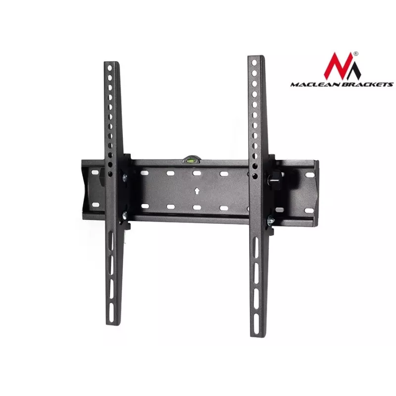 MACLEAN MC-665 Fiksēts TV sienas stiprinājums 32-55 collu ekrāniem, melns, līdz 40 kg, VESA 400x400